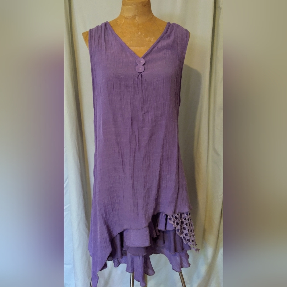 Pretty Angel Two Layer Short Dress/Tunic Large